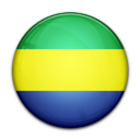 Flag Of Gabon Icon 128x128 png
